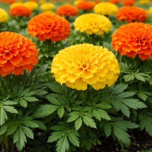 Marigold Plant - Pack of 20 (Tray Seedlings)